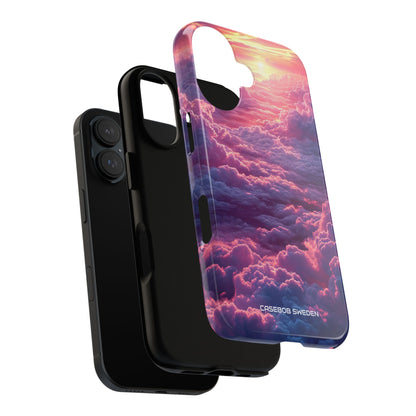 Pink Purple Clouds - Tough iPhone 16 Phone Case