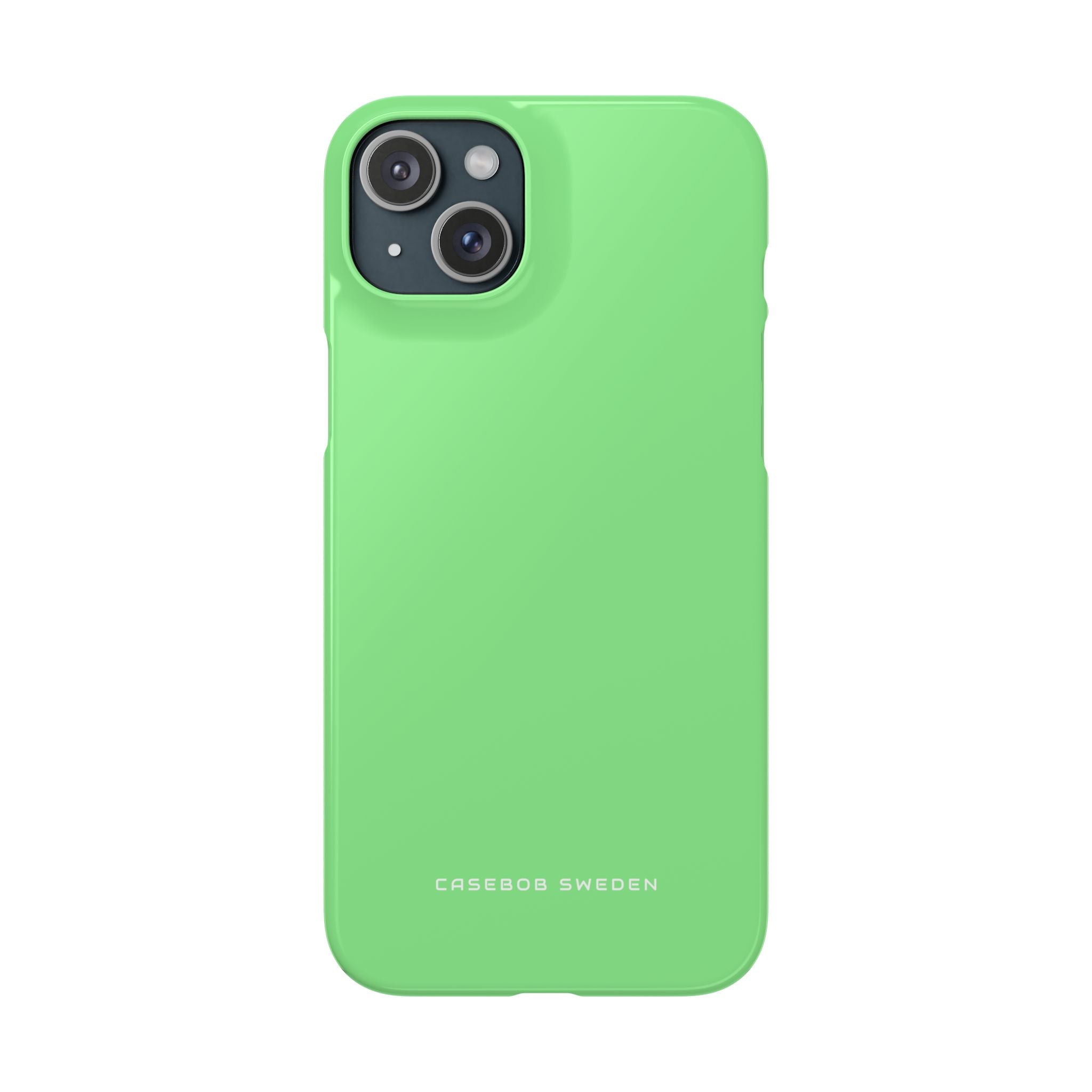 Light Green iPhone 15 - Slim Phone Case