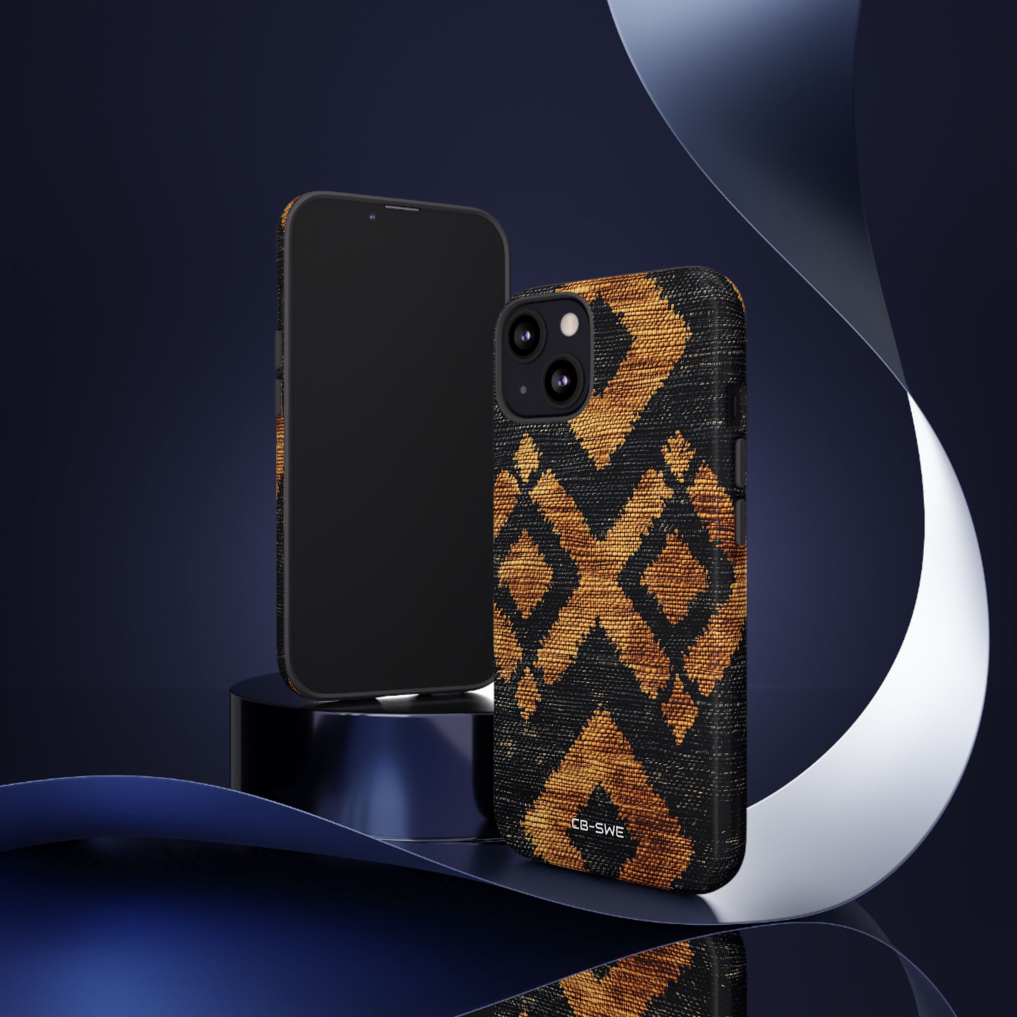 Diamond Shapes Intertwine - iPhone Case