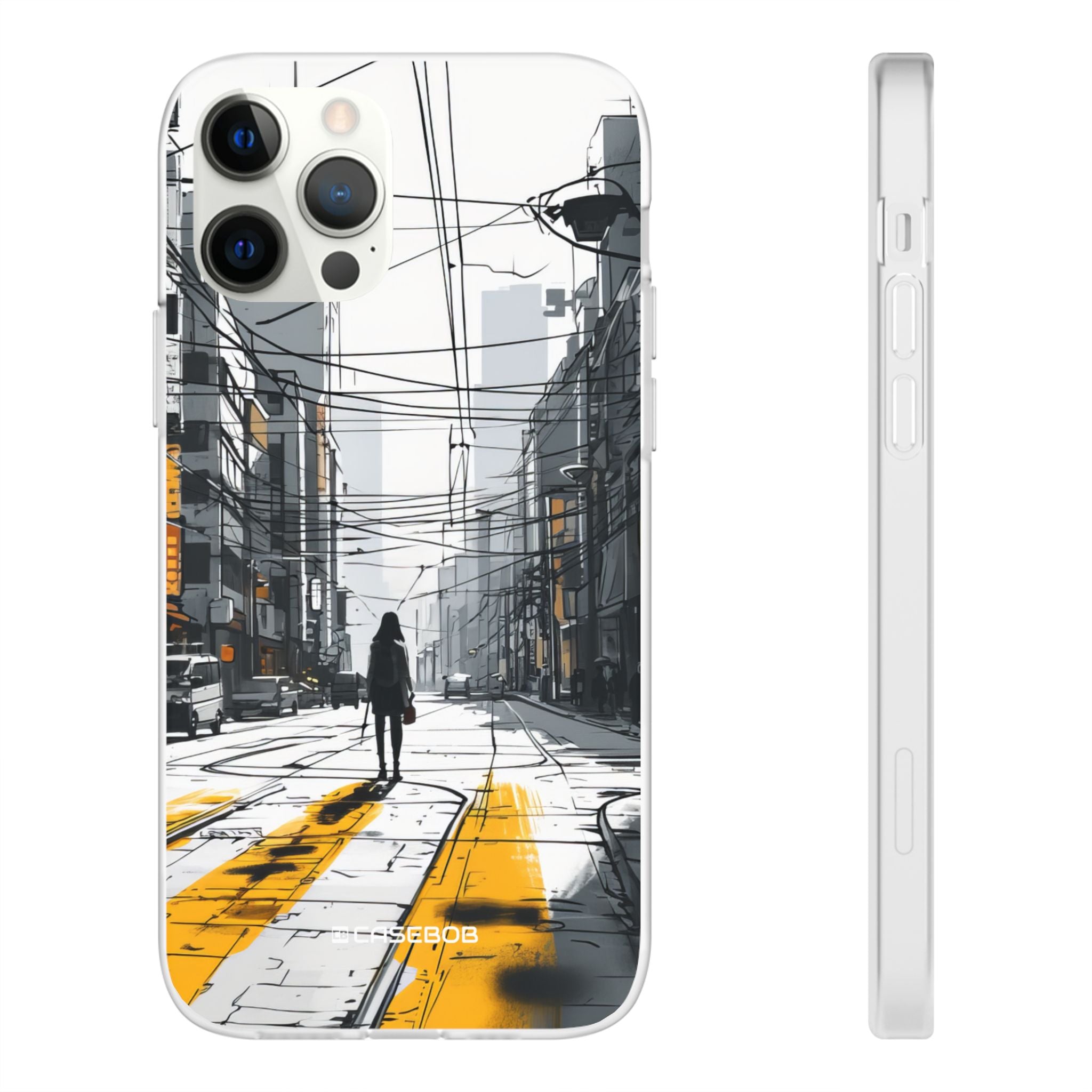 Urban Solitude | Flexible Phone Case for iPhone