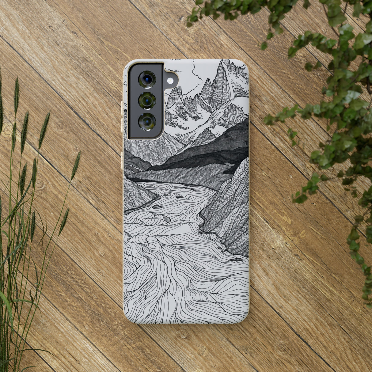 Mountain Tranquility | Biodegradable Phone Case