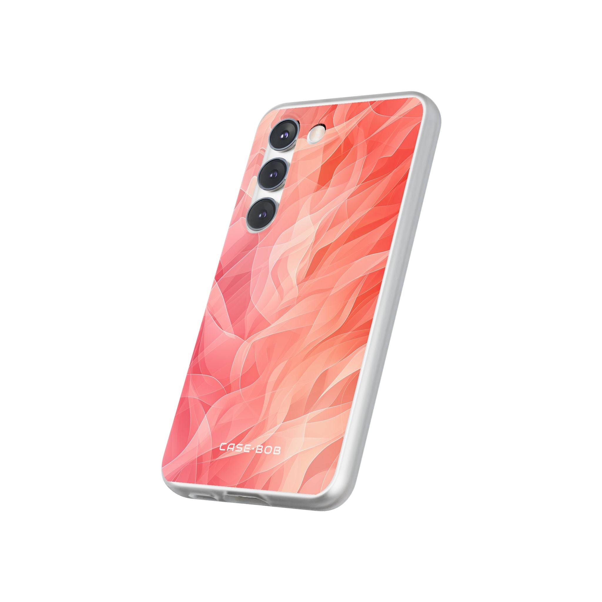 Peach Wave Drift Samsung S23 Case - Soft