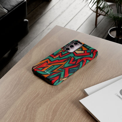 Vivid Geometry Dance - Samsung Case