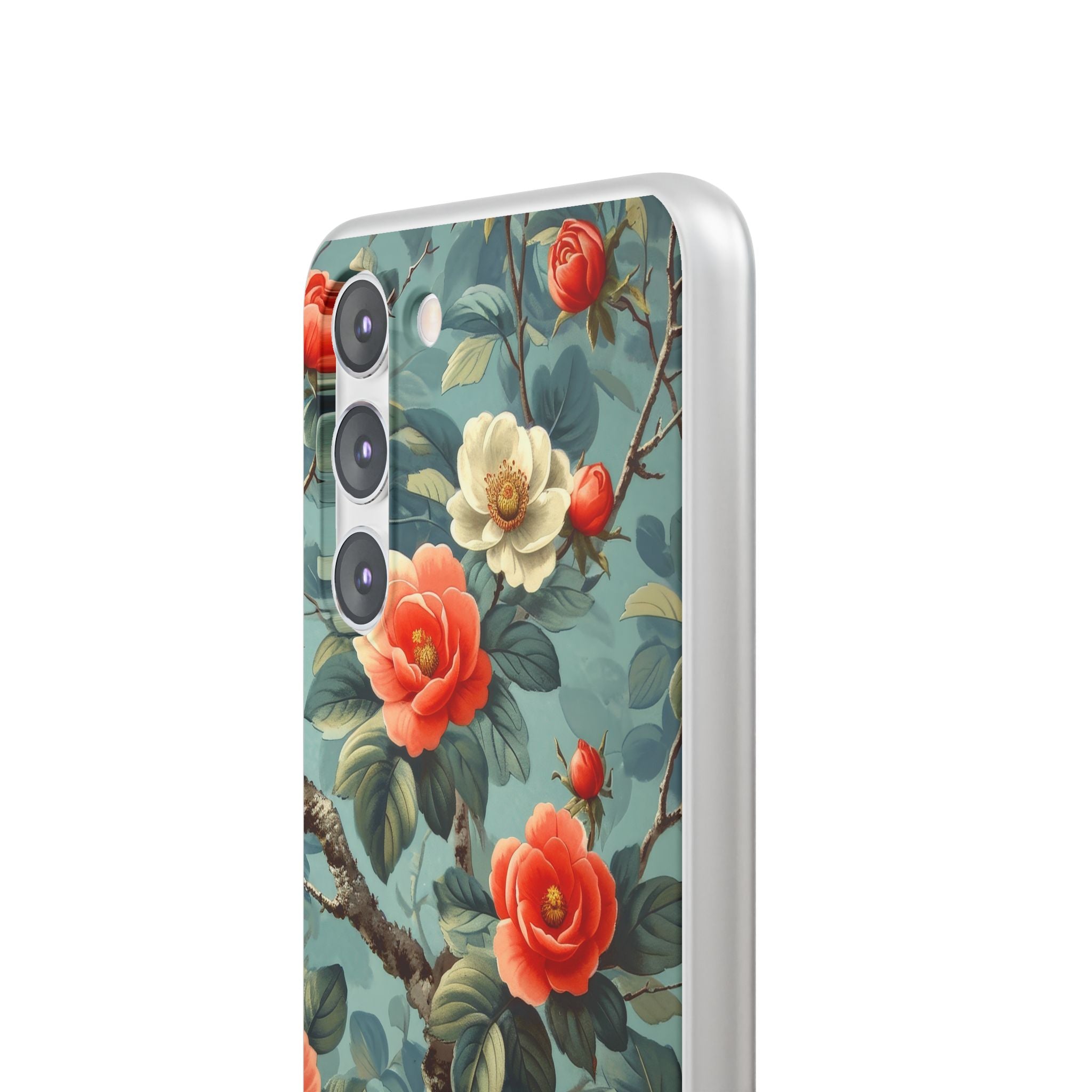 Coral Bloom Samsung S23 Plus Case - Soft