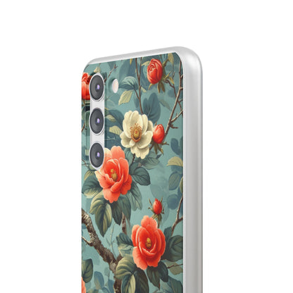 Coral Bloom Samsung S23 Plus Case - Soft