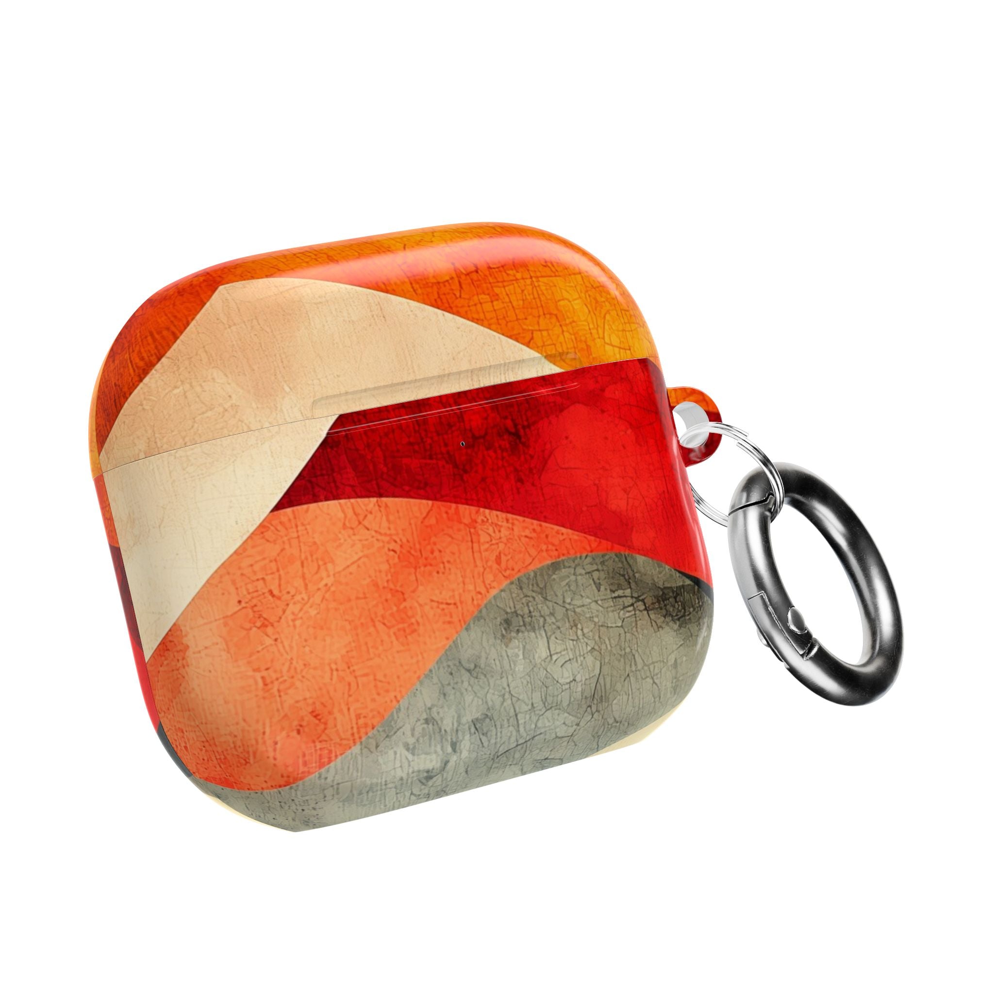 Crimson Ripples - AirPods Case