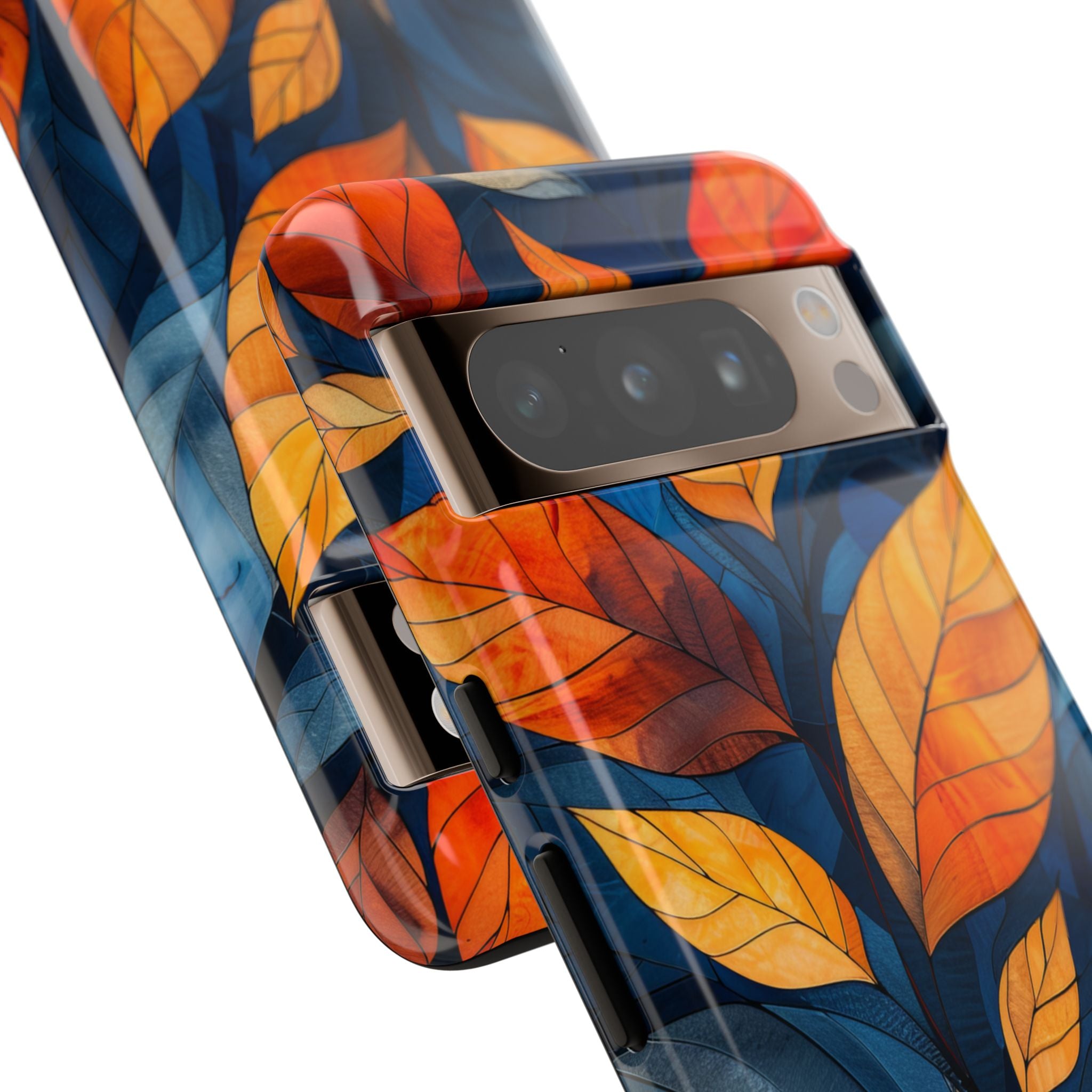 Stained Glass Blossoms Google Pixel 8 - Tough Phone Case