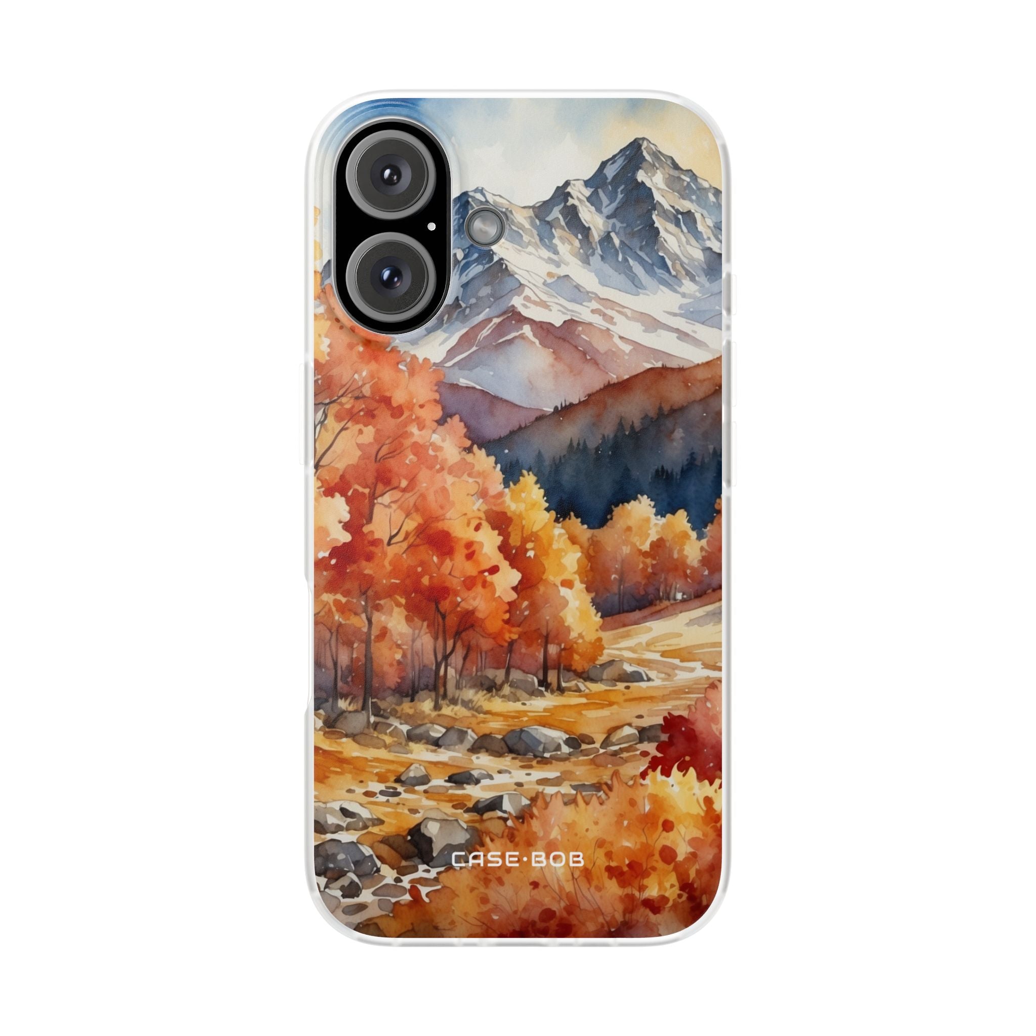 Snowcapped Radiance iPhone 16 Case - Soft