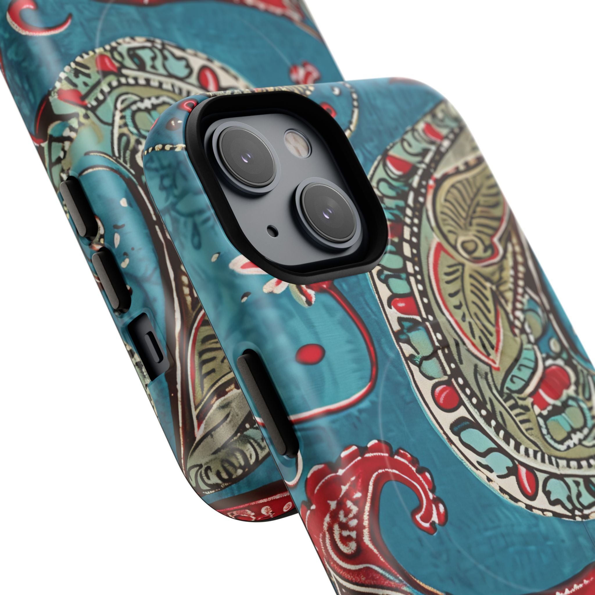 Vintage Paisley Elegance iPhone 14 | Tough+ Phone Case