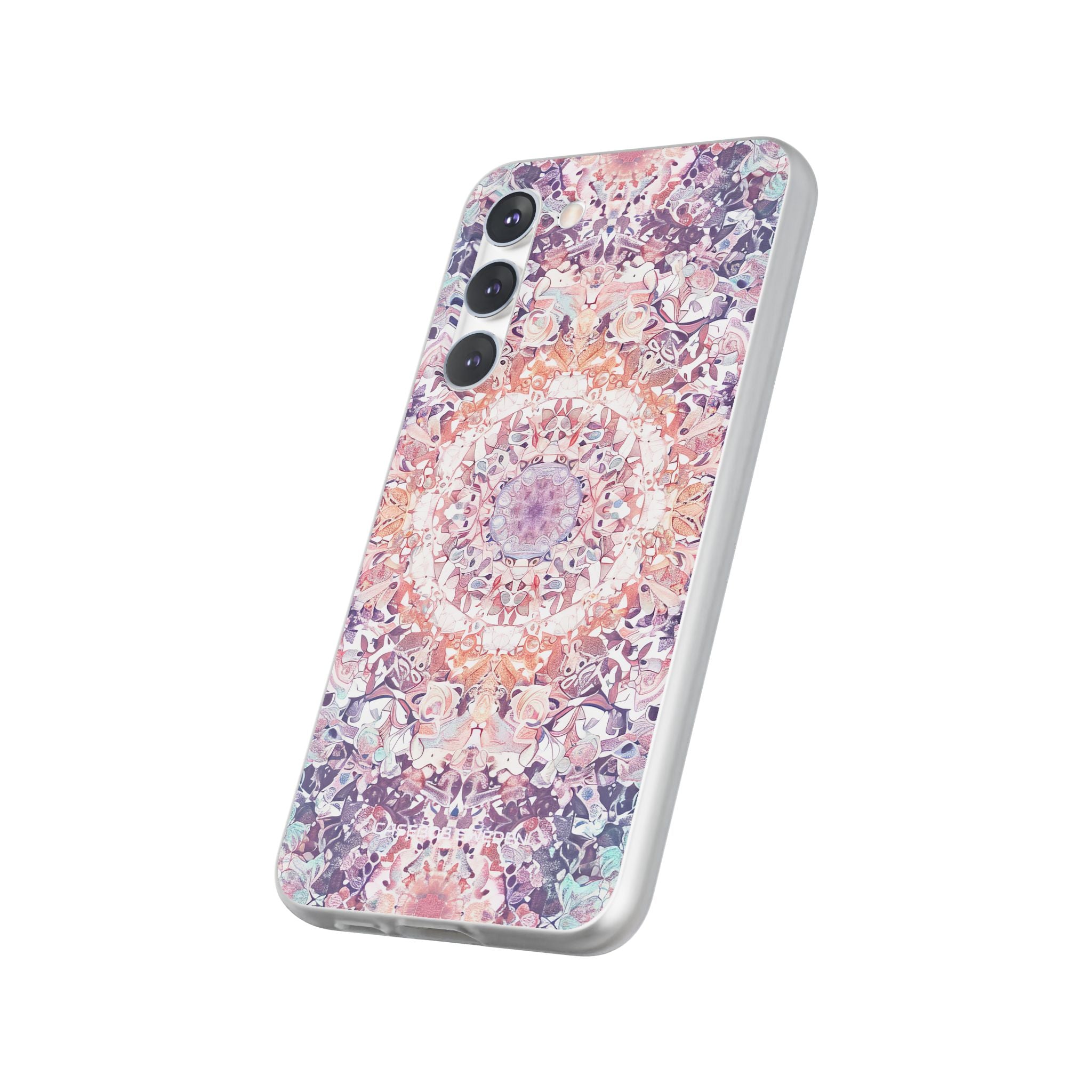 Purple Pink Mandala - Flexi Samsung S23 Phone Case