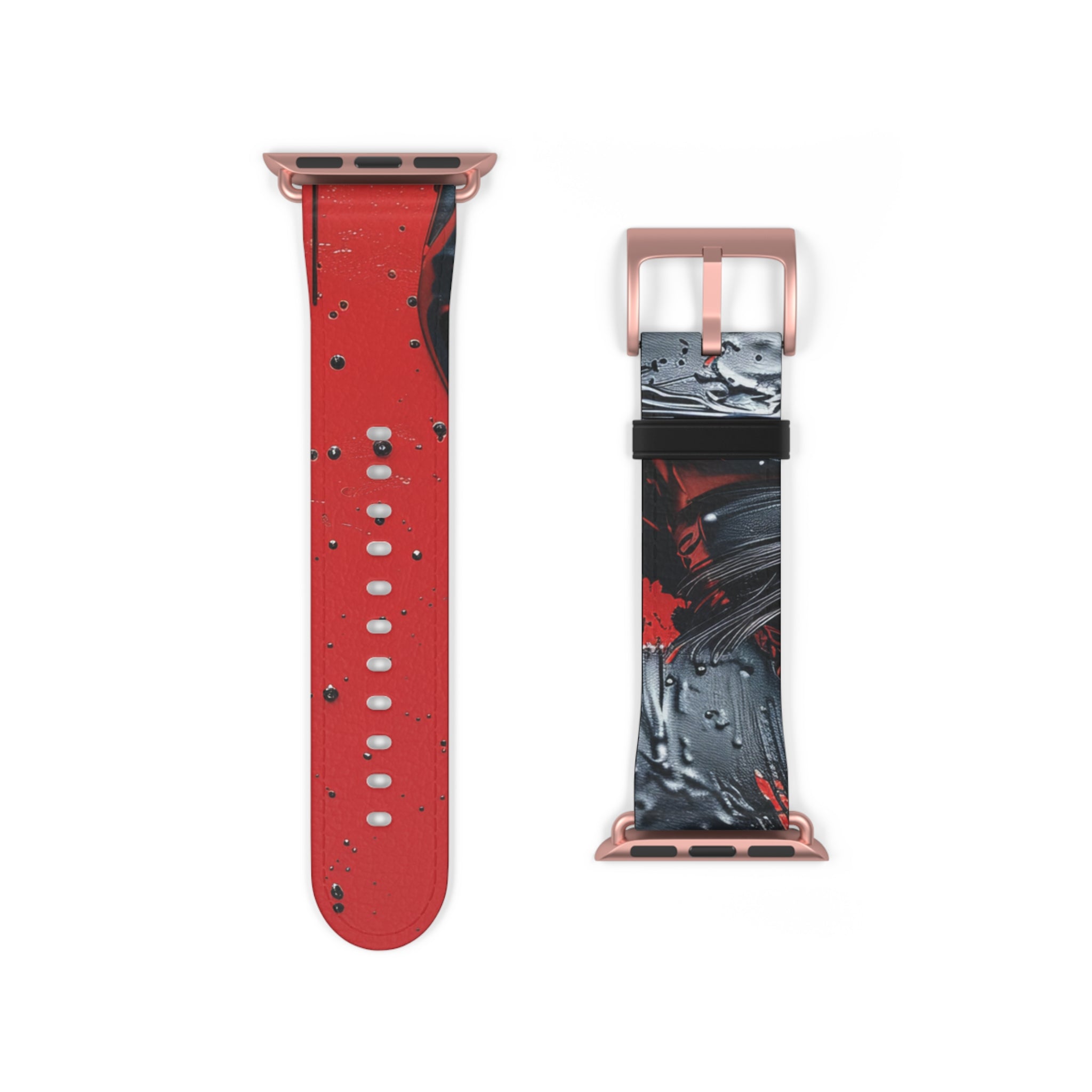 Glossy Black Face - Watch Band