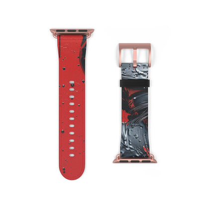 Glossy Black Face - Watch Band
