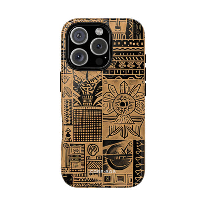 Tribal Faces iPhone 16 Pro Case - Tough+