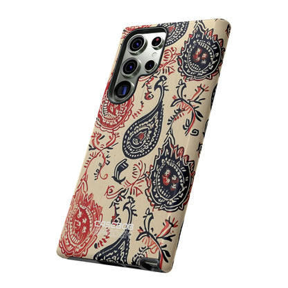 Navy Paisley Swirl Samsung S23 - Tough