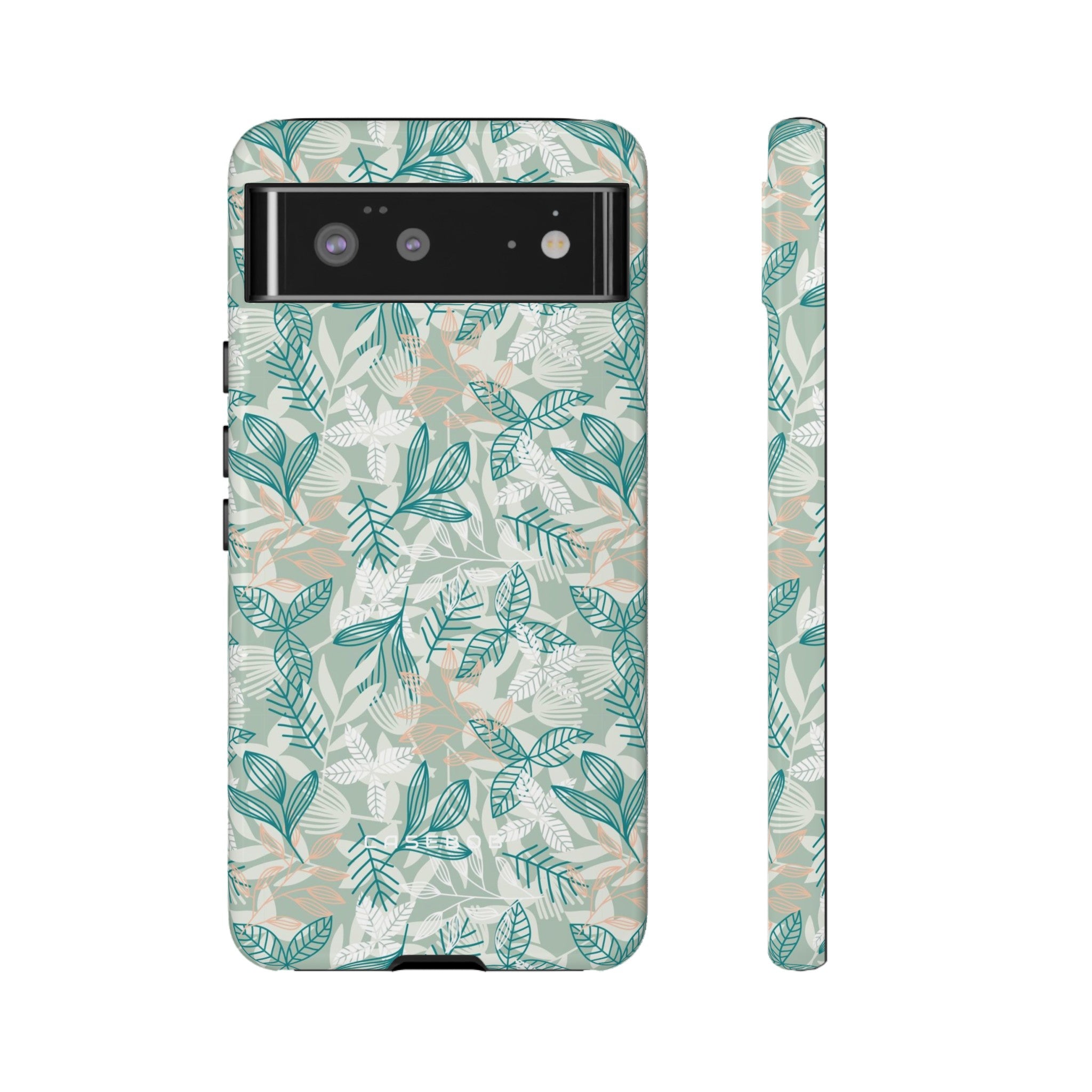 Light Green Leaf - Protective Phone Case