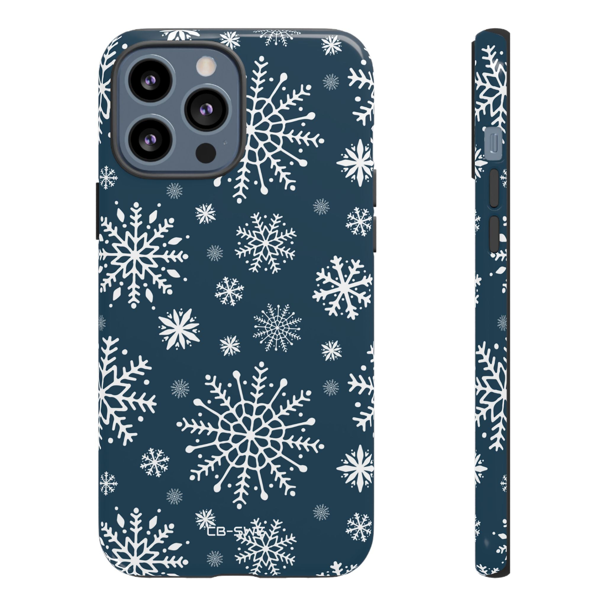 Snowflakes Dance Gracefully - iPhone Case