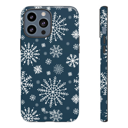 Snowflakes Dance Gracefully - iPhone Case