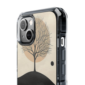 Serene Reflections - Phone Case for iPhone (Clear Impact - Magnetic)