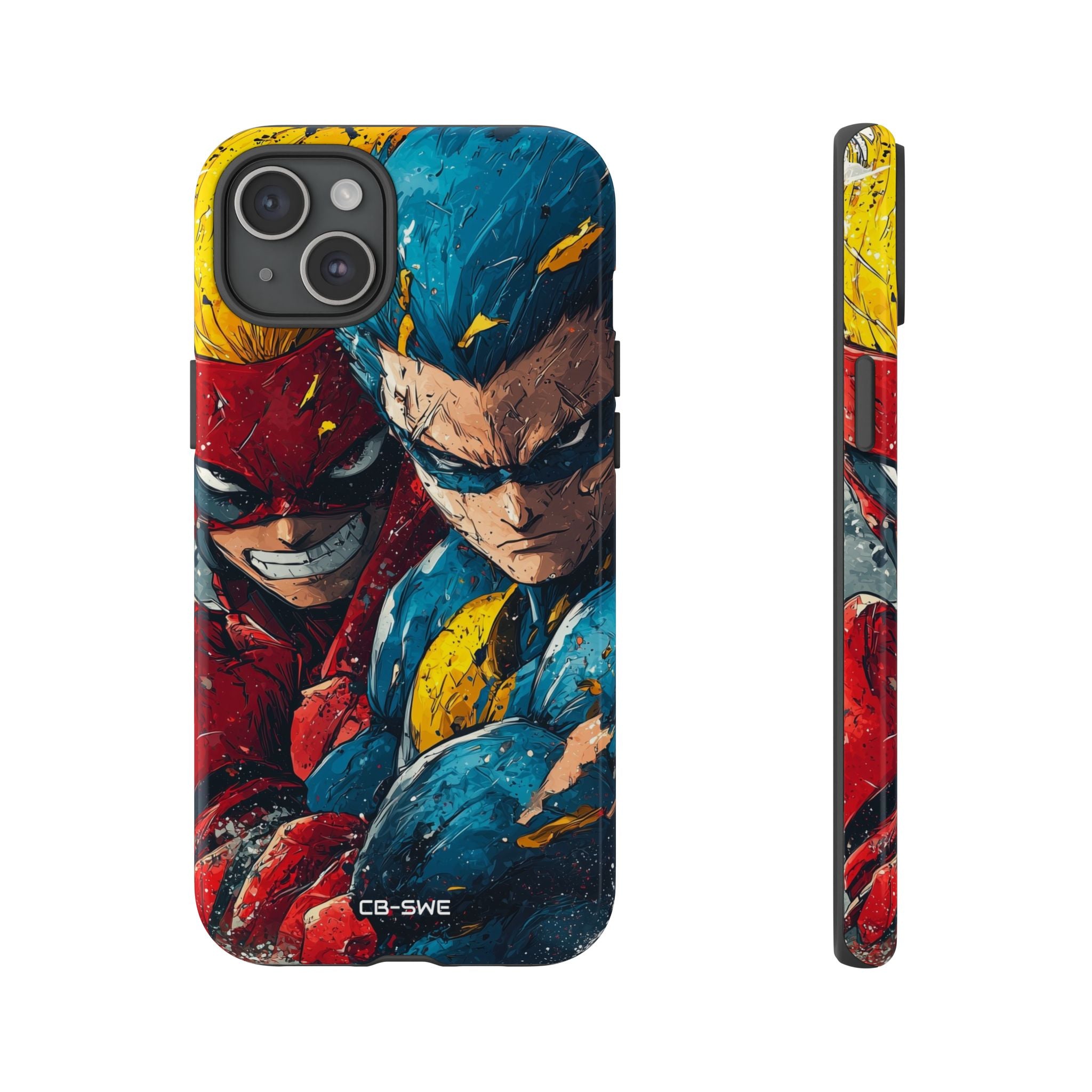 Fierce Faces Clash - iPhone Case