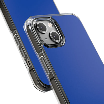 Cobalt Blue - Clear Impact Case for iPhone