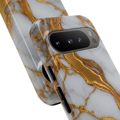 Golden Veins Flow - Google Pixel Case
