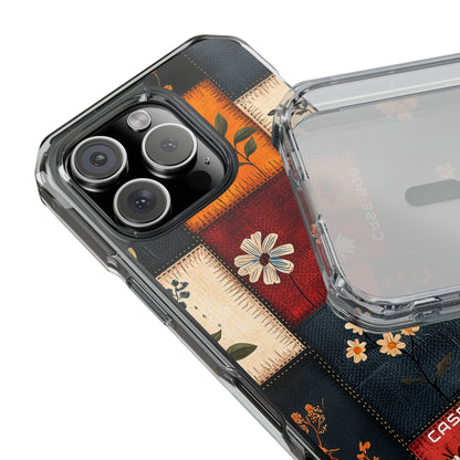Patchwork Blooms iPhone 16 Pro Case - Impact