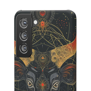 Celestial Taurus Mystique | Slim Phone Case for Samsung