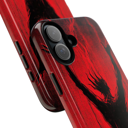 Crimson Despair iPhone 16 - Tough Phone Case