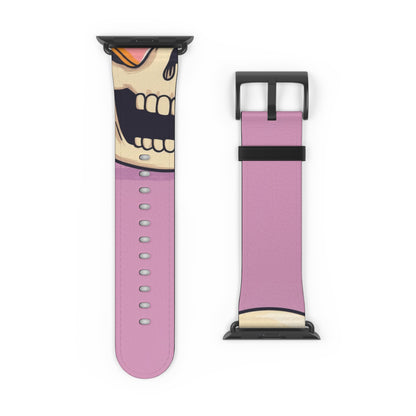 Heart Eyes Skull - Watch Band