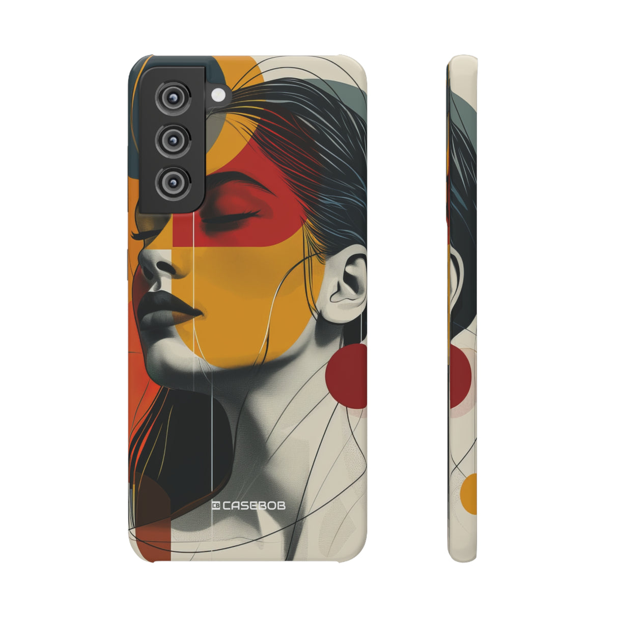 Meditative Geometry | Slim Phone Case for Samsung