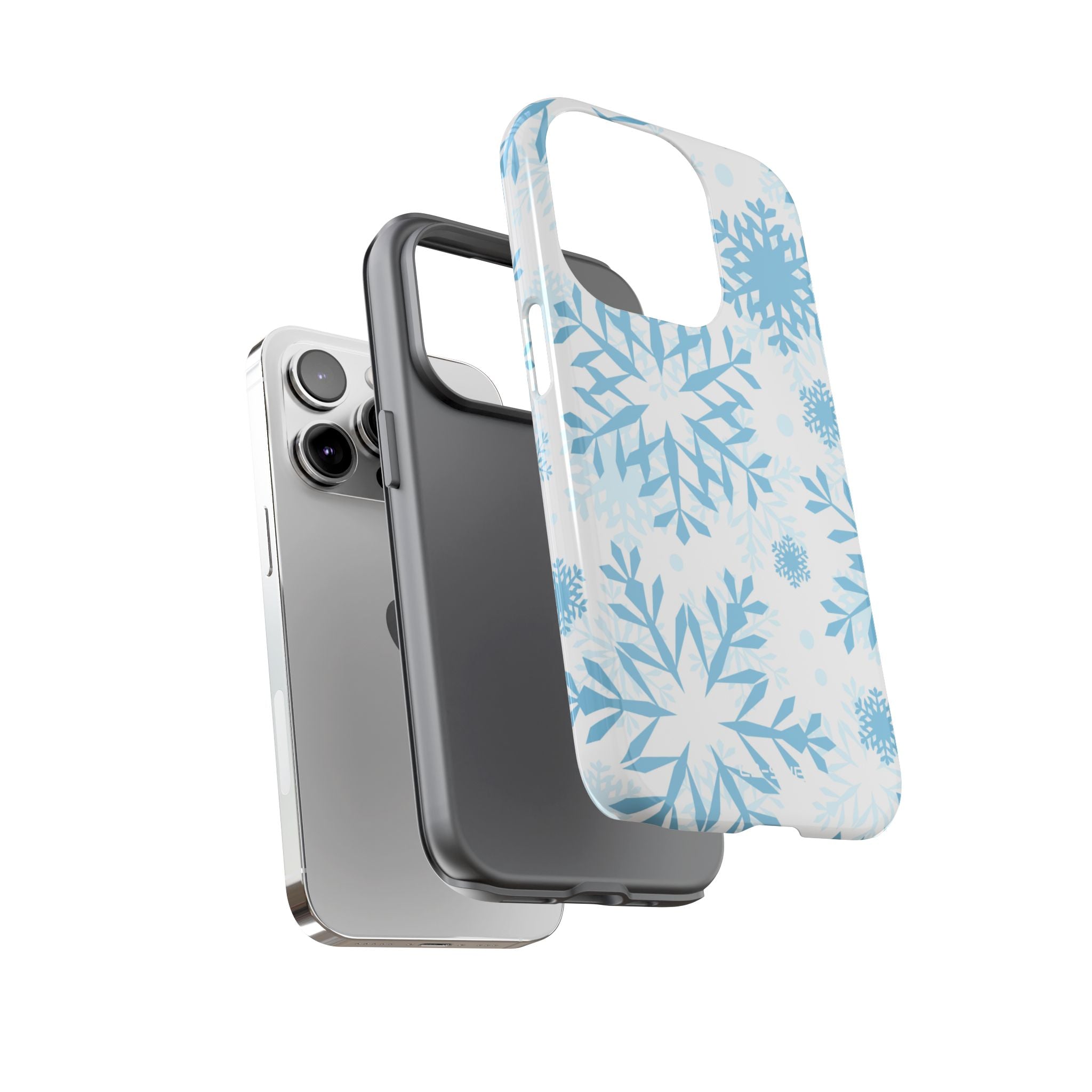 Winter Snowflake Symphony - iPhone Case