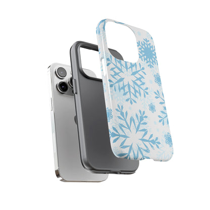 Winter Snowflake Symphony - iPhone Case