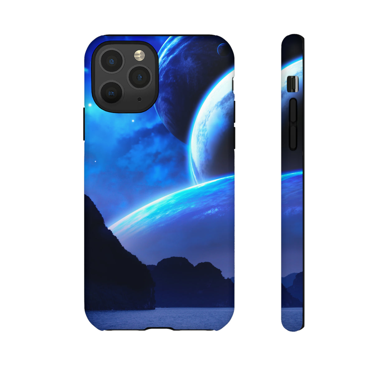 Fantasy Planet Nebula - Protective Phone Case