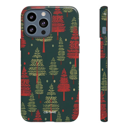 Trees Dance Playfully - iPhone Case