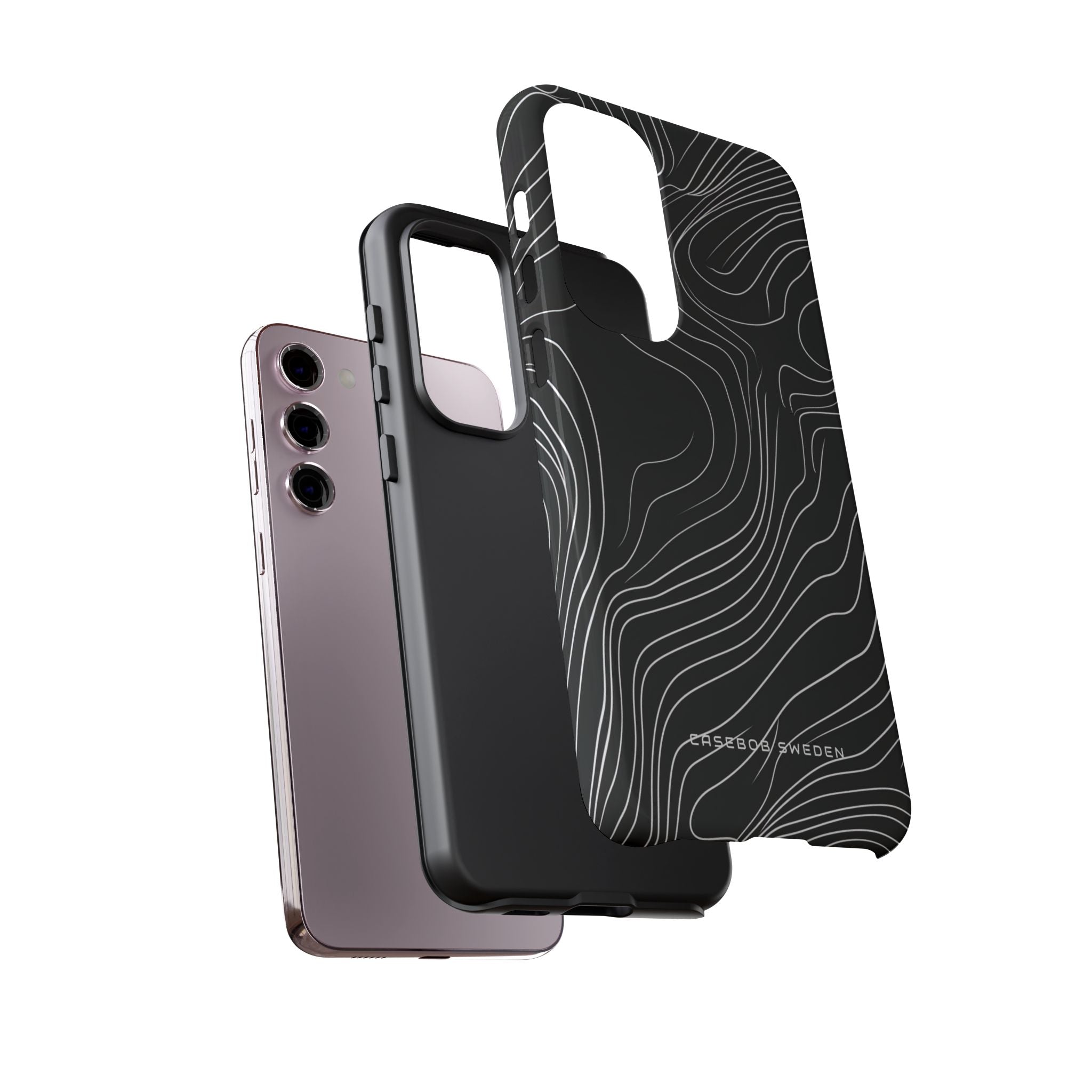 Contour Waveform Flow Samsung S23 - Tough Phone Case