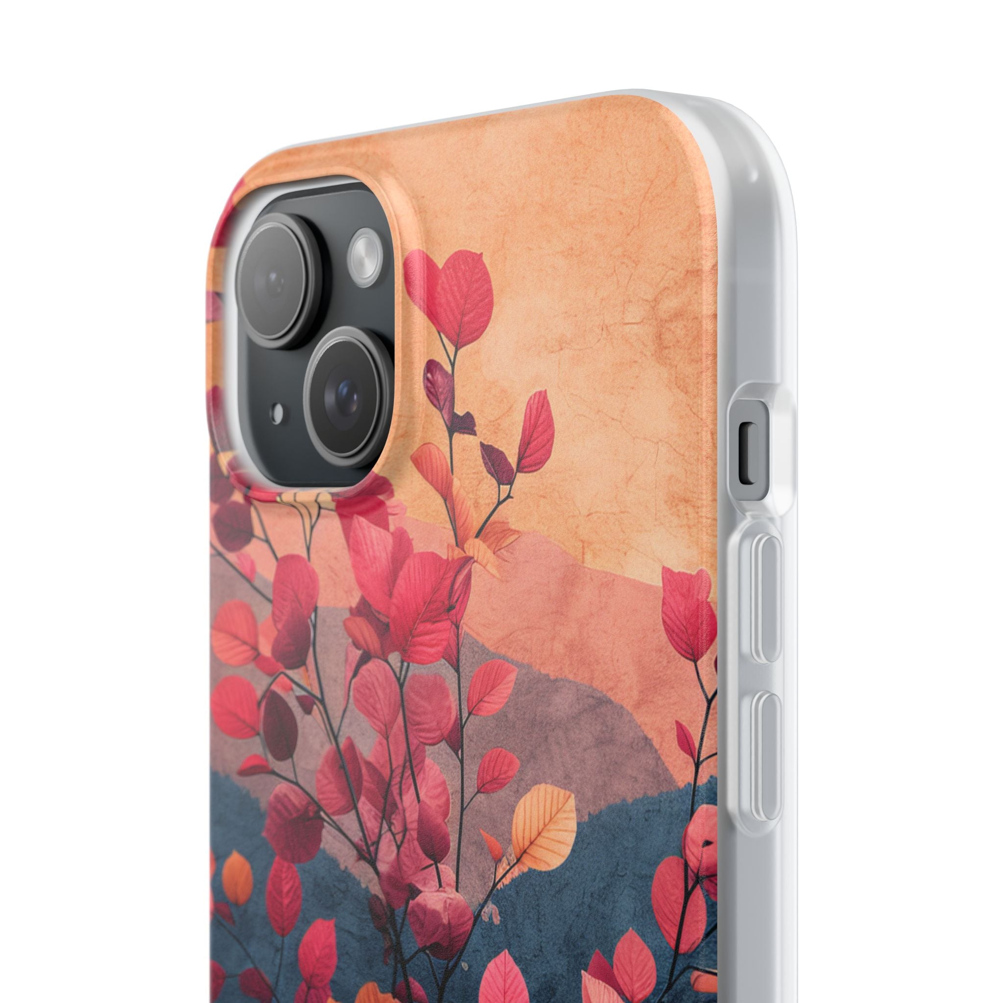 Vibrant Floral Harmony iPhone 15 - Flexi Phone Case