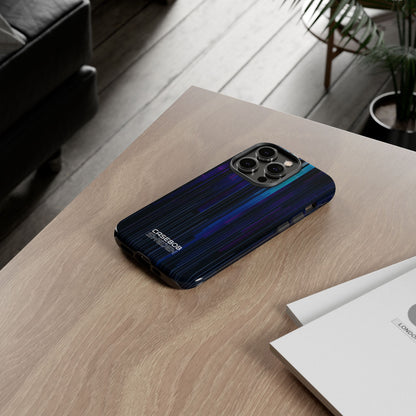 Strisce Neon Glitch iPhone 14 - Tough
