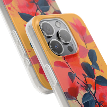 Vivid Floral Harmony iPhone 15 - Flexi Phone Case