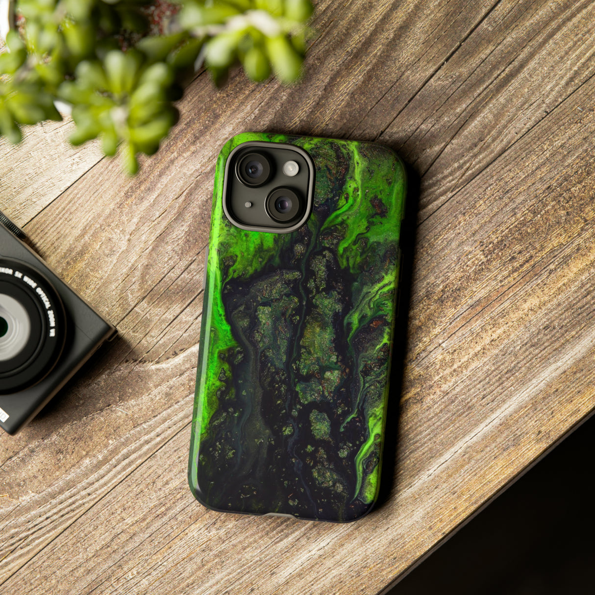 Toxic Ink Art - Protective Phone Case