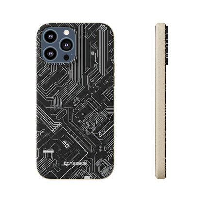 Cyber Circuitry Art | Biodegradable Phone Case