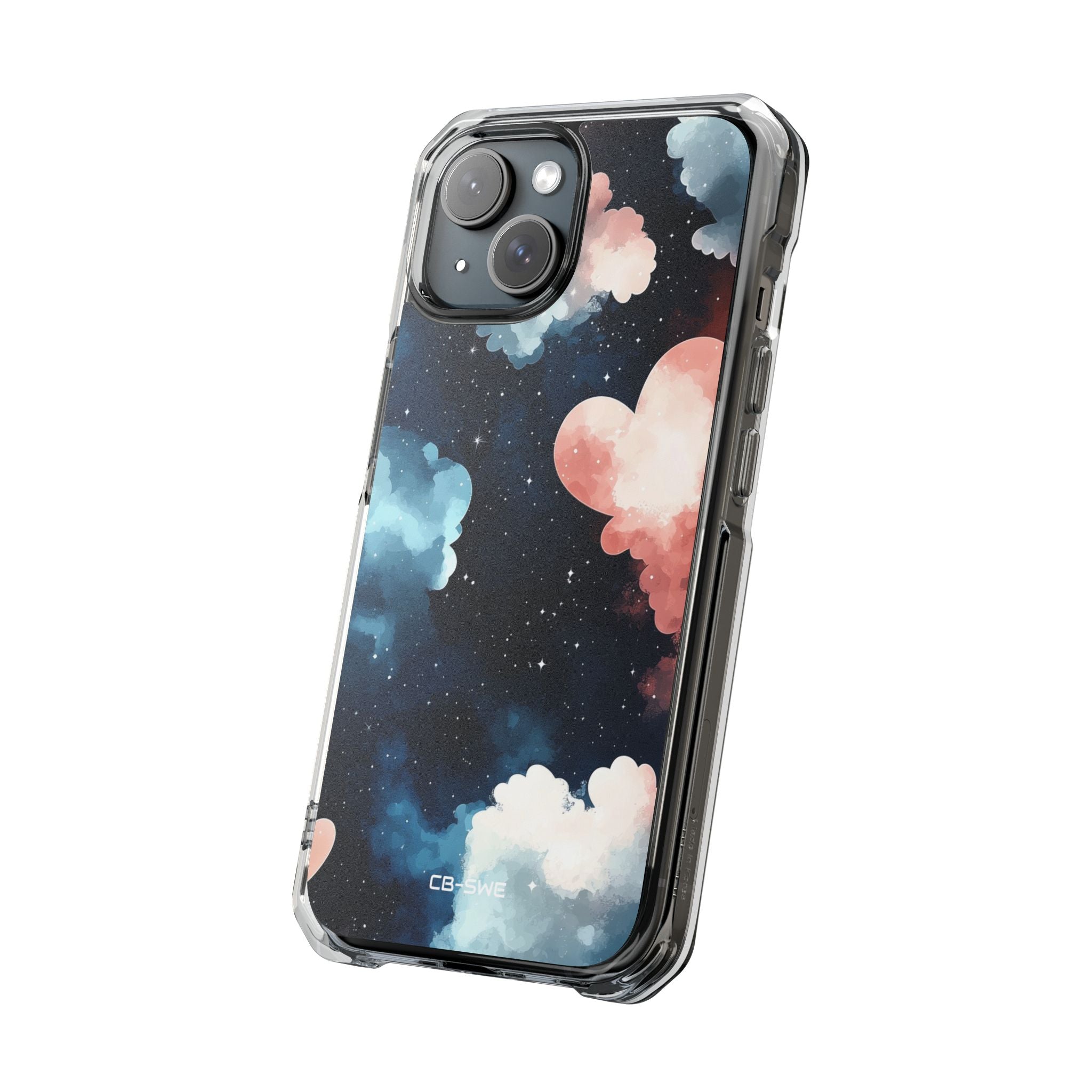 Hearts Float Dreamily iPhone Case - Impact
