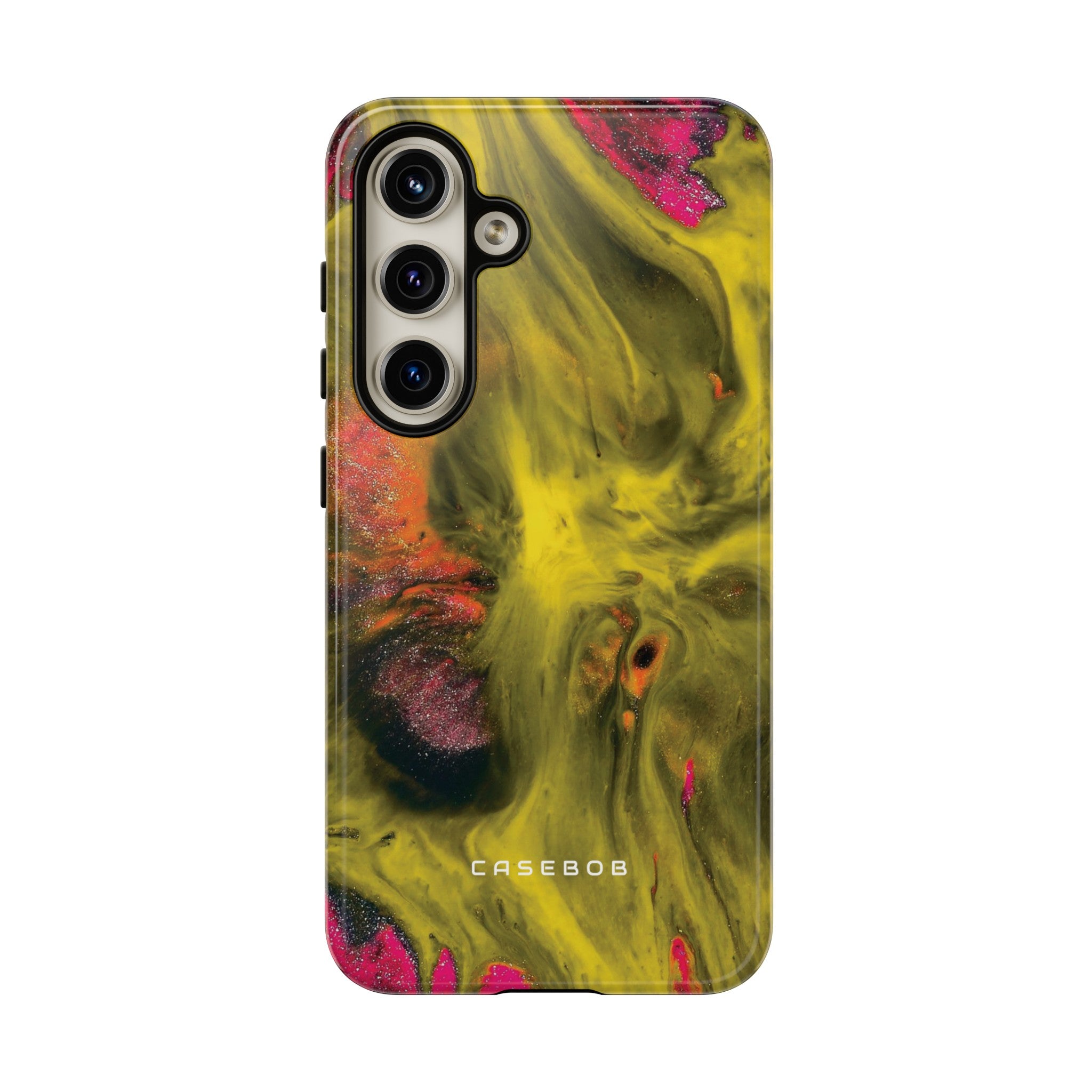 Yellow Ink Art - Protective Phone Case