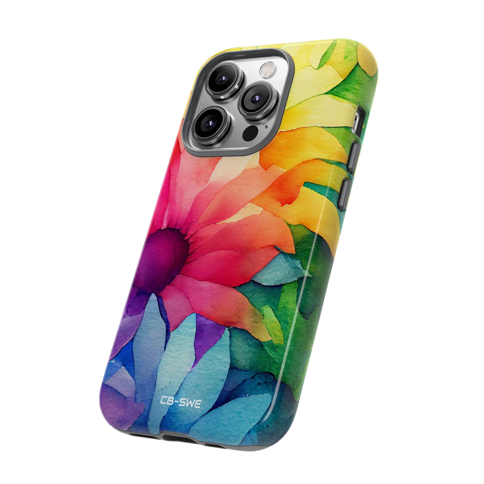 Vibrant Floral Symphony - iPhone Case