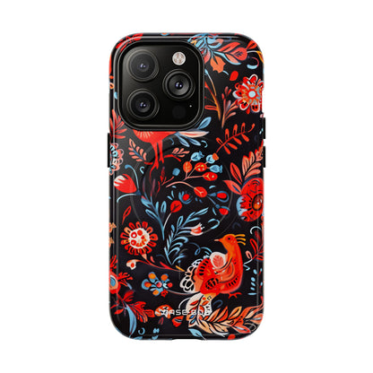 Vivid Birdscape iPhone 14 Pro Case - Tough+