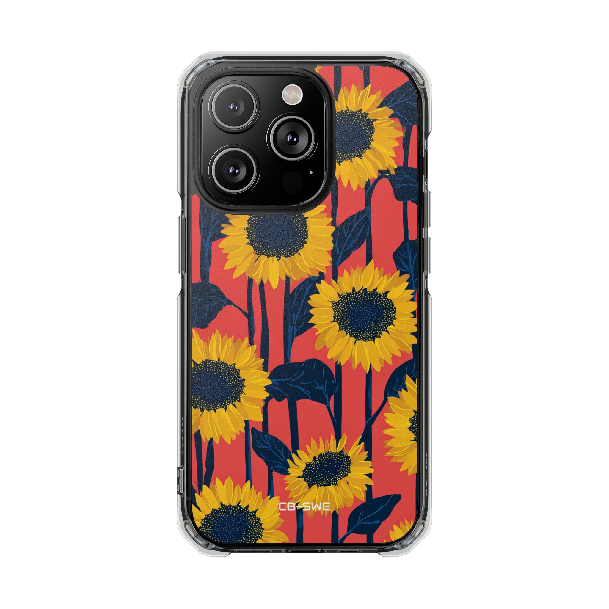 Vibrant Sunflower Rhythm iPhone Case - Impact