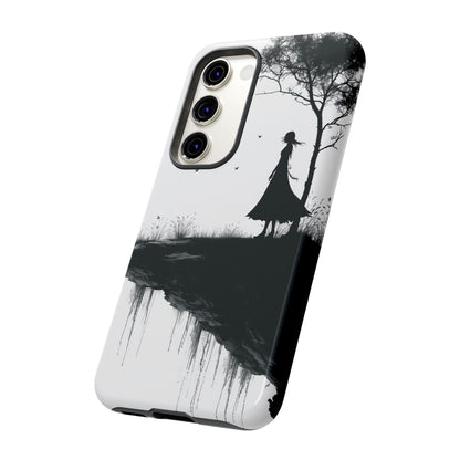 Cliffside Silhouette Samsung S23 Case - Tough
