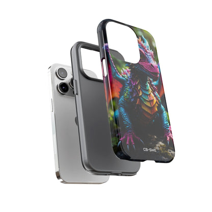 Friendly Dragon Smiles - iPhone Case