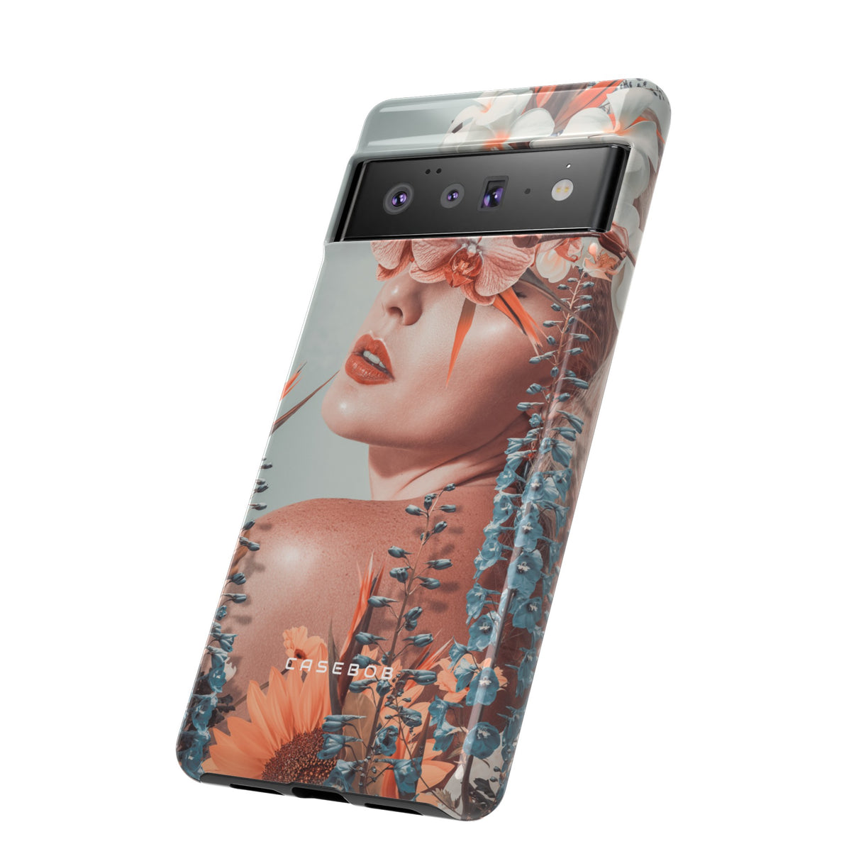 Contemporary Flowers - Protective Phone Case