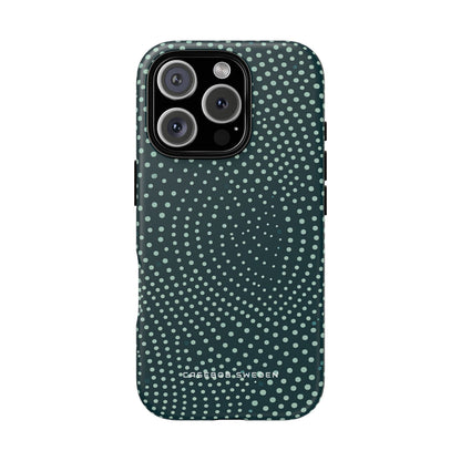 Teal Rippleflow iPhone 16 - Tough Phone Case