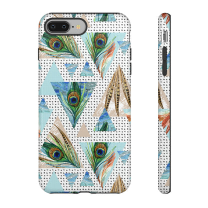 Peacock Feathers - Protective Phone Case